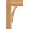 Ekena Millwork Legacy Block Rough Sawn Bracket, Western Red Cedar, 6"W x 18"D x 30"H BKT06X18X30LEC05RWR - alternate 3